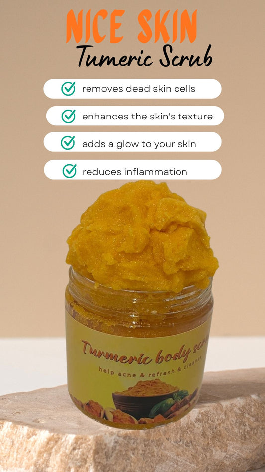 Nice Skin Tumeric Body Scrub