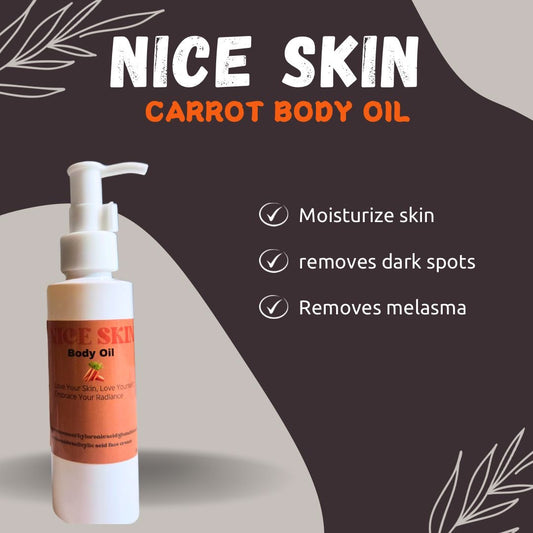 Nice Skin Carrot Body Oil