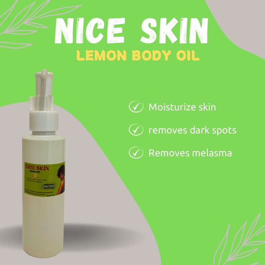 Nice Skin Lemon Body Oil
