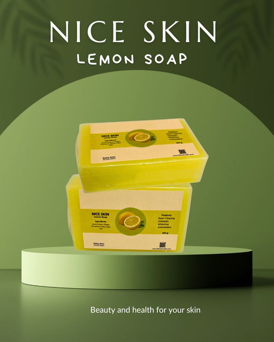 Nice Skin Lemon Soap - 3 units