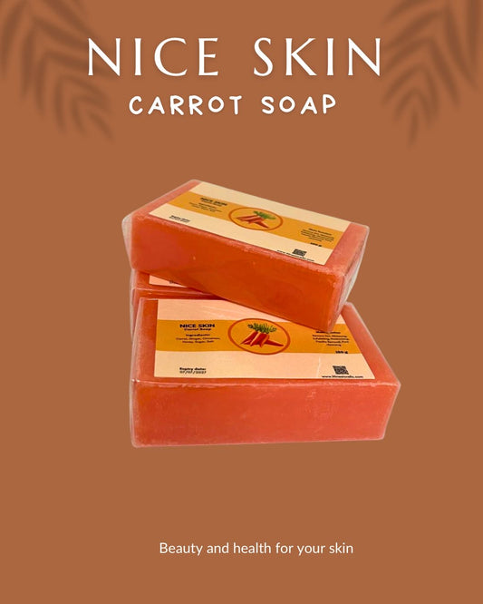 Nice Skin Carrot Soap- 1Unit