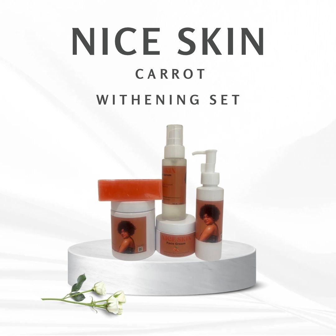 Nice Skin Carrot Whitening Set -  With 5 Products